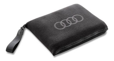 Флисовый плед Audi Fleece blanket 2in1, black, NM