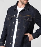 Мужская джинсовая куртка Porsche Men's Jeans Jacket, Essential Collection, Blue, артикул WAP7200XS0NPOR