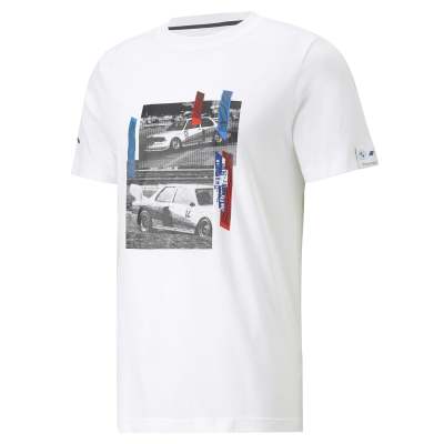 Мужская футболка BMW M Motorsport Graphic T-shirt, White, Men