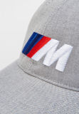 Бейсболка BMW M Contrast Cap, grey, артикул 80162864021