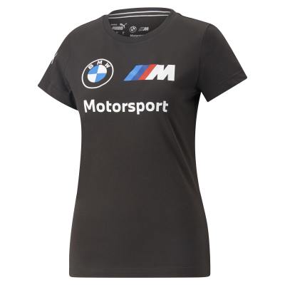 Женская футболка BMW M Motorsport Logo T-shirt, Black, Women