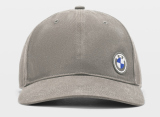 Бейсболка BMW Textile Color Logo Cap, grey, артикул 80162864018