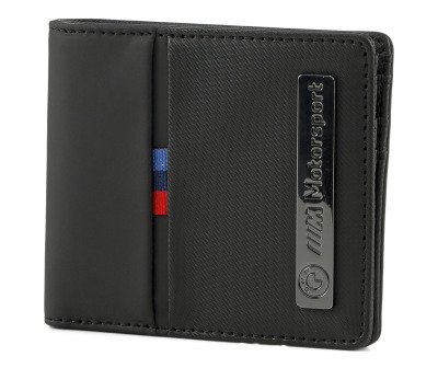 Кошелек BMW M Motorsport Wallet, Black, DNA