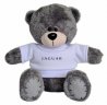 Мягкая игрушка медвежонок Jaguar Plush Toy Teddy Bear, Grey/White