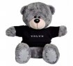 Плюшевый мишка Volvo Plush Toy Teddy Bear, Grey/Black