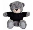 Мягкая игрушка медвежонок Porsche Plush Toy Teddy Bear, Grey/Black