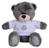 Мягкая игрушка медвежонок Mercedes-Benz Plush Toy Teddy Bear, Grey/White