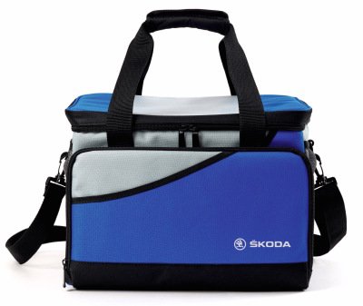 Сумка-холодильник Skoda Cool Bag, blue/grey/black