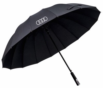 Большой зонт-трость Audi Stick Umbrella, Black SM