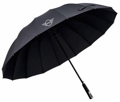 Большой зонт-трость MINI Stick Umbrella, Black SM