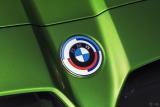 Юбилейная эмблема на капот и крышку багажника BMW Emblem 50 years of BMW M, V4, артикул 51148087189
