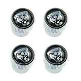 Набор из 4-х колпачков ниппелей Jaguar Valve Stem Marcue Caps, Growler Logo, NM, артикул C2D54161