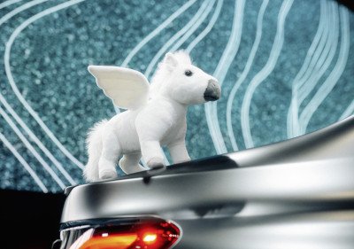 Мягкая игрушка лошадка пегас BMW Plush Pegasus