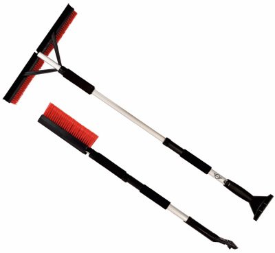 Щетка для уборки снега, телескопическая MINI Snowbrush, Telescopic Rod