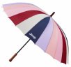 Большой цветной зонт-трость Jeep Stick Umbrella, Multicolour