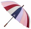Большой цветной зонт-трость Mitsubishi Stick Umbrella, Multicolour