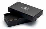 Кожаный брелок Ford Premium Leather Keychain, Metall/Leather, Brown, артикул FKBRLKCFD