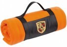 Флисовый плед Porsche Crest Fleece Blanket, Orange