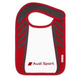 Набор из двух нагрудников для малышей Audi Sport Bib, 2 pcs-set, артикул 3202200700
