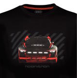 Футболка унисекс Audi Sport T-Shirt hoonitron, Unisex, black, артикул 3132200701