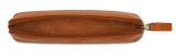 Кожаный футляр для ручек Audi Pencil Case Leather, brown, артикул 3152202100