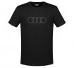 Мужская футболка Audi T-Shirt Carbon Rings, men, black