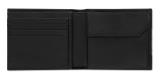 Мужской кожаный кошелек Audi Sport Wallet Leather, men, black-red NM, артикул 3152201200