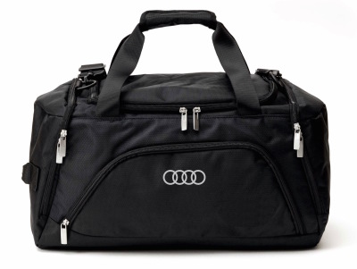 Спортивно-туристическая сумка Audi Rings Duffle Bag, Black, Mod2