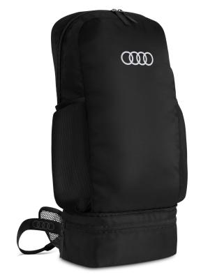 Складной рюкзак - сумка Audi Backpack, Foldable, Black