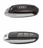 Карбоновая крышка для ключа c кольцами Audi Carbon Key Cover, Black, Metallic