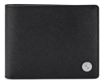 Кожаный кошелек BMW Fashion Wallet with Coin Compartment, Black