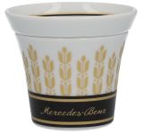 Набор керамических чашек для эспрессо Mercedes-Benz Espresso cups, 90ml, White/Black/Gold, артикул B66042028