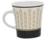 Набор керамических кружек для кофе Mercedes-Benz Coffe Mug, 300ml, White/Black/Gold, артикул B66042027