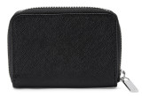 Компактный кожаный кошелек BMW Fashion Compact Wallet, Black, артикул 80212864422