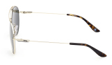 Солнцезащитные очки BMW Pilot Sunglasses, unisex, gold, артикул 80252864410