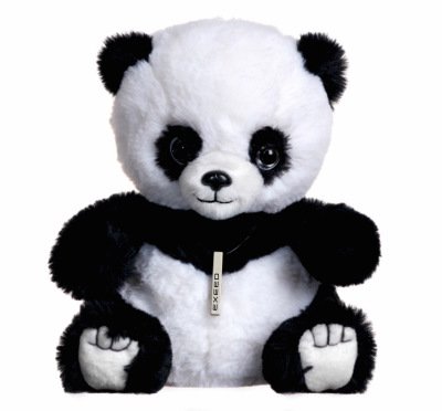 Мягкая игрушка медвежонок панда EXEED Plush Toy Panda Bear, White/Black