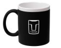 Кружка TANK Logo Mug, Soft-touch, 320ml, Black/White