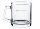 Набор из 4-х стеклянных кружек Audi Sport Glass Mug Set, 380ml