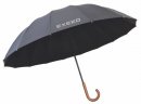 Большой зонт-трость EXEED Stick Umbrella, Wooden Handle, Black