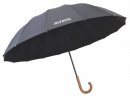 Большой зонт-трость Haval Stick Umbrella, Wooden Handle, Black