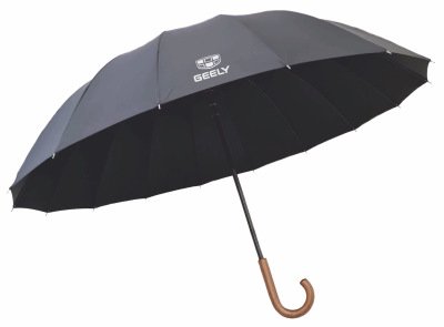 Большой зонт-трость Honda Stick Umbrella, Wooden Handle, Black
