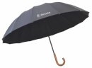 Большой зонт-трость Skoda Stick Umbrella, Wooden Handle, Black