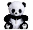 Мягкая игрушка медвежонок панда TANK Plush Toy Panda Bear, White/Black