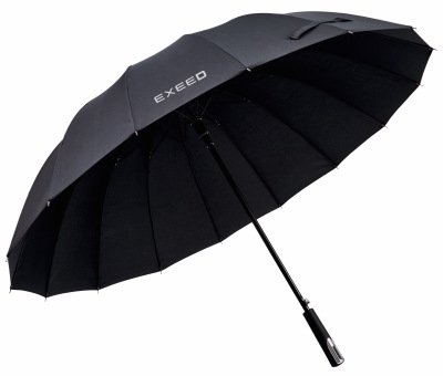 Большой зонт-трость EXEED Stick Umbrella, Black SM