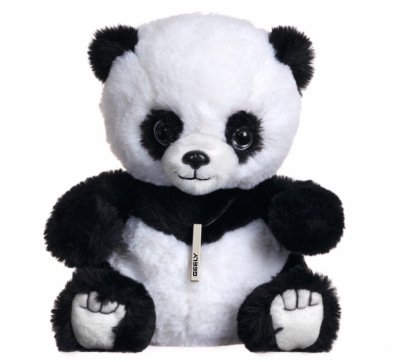 Мягкая игрушка медвежонок панда Geely Plush Toy Panda Bear, White/Black