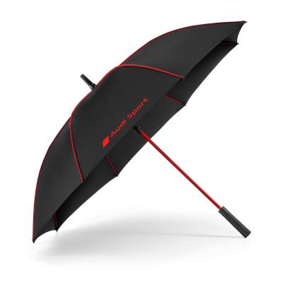 Большой зонт-трость Audi Sport Umbrella, black/red, big