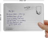 Металлическая открытка VW Bulli – Let's Get Lost, Metal Card, 10x14, Nostalgic Art, артикул NA10223