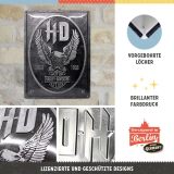Металлическая пластина Harley-Davidson Metal Eagle, Tin Sign, 30x40, Nostalgic Art, артикул NA23267