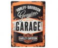 Металлическая пластина Harley-Davidson Garage, Tin Sign, 40x60, Nostalgic Art