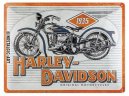 Металлическая пластина Harley-Davidson Motorcycles 1935, Tin Sign, 30x40, Nostalgic Art